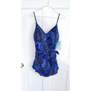 Maxine of Hollywood bathing suit swimsuit NWT size 16